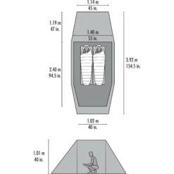MSR Tindheim 2 - Zwei-Personen-Tunnelzelt -Camping-ausrüstung Verkaufsgeschäft msr tindheim 2 zwei personen tunnelzelt green cd 10832 14