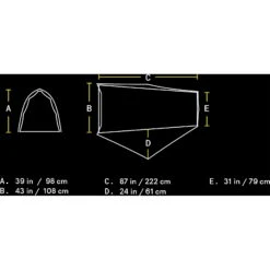 NEMO Hornet OSMO 1P - 3-Seasons Zelt -Camping-ausrüstung Verkaufsgeschäft nemo hornet osmo 1p zelt birch bud goodnight gray nem 811666034052 0