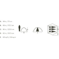 NEMO Hornet OSMO 3P - 3-Seasons Zelt 17 NEMO Hornet OSMO 3P - 3-Seasons Zelt -Camping-ausrüstung Verkaufsgeschäft nemo hornet osmo 3p 3 seasons zelt birch bud goodnight gray nem 811666035738 14