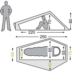 Nordisk Lofoten 1 ULW - 1 Personen Zelt -Camping-ausrüstung Verkaufsgeschäft nordisk lofoten 1 ulw personen zelt nd 151017 3