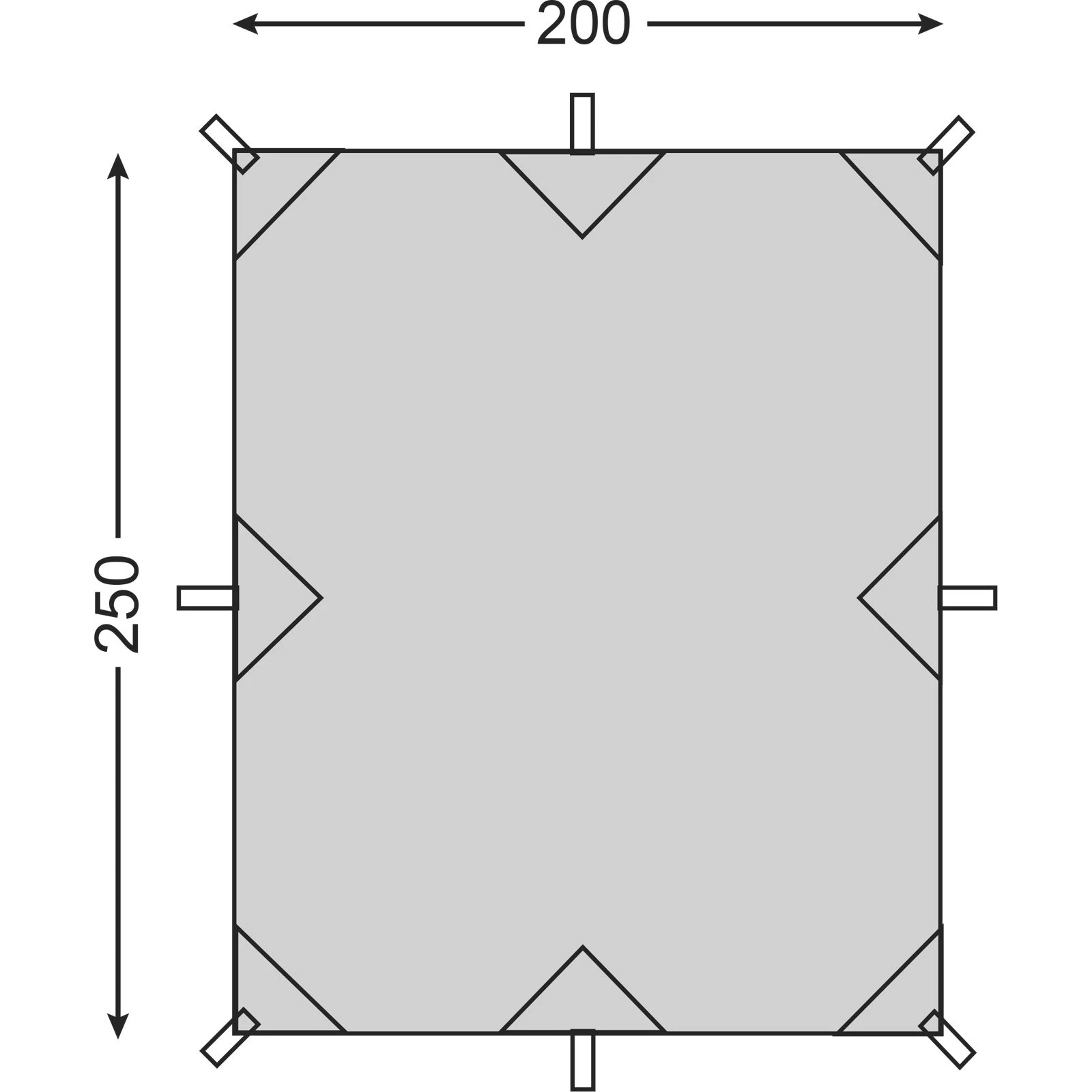 Nordisk Voss 5 ULW - Tarp 5 Nordisk Voss 5 ULW - Tarp – Bild 5