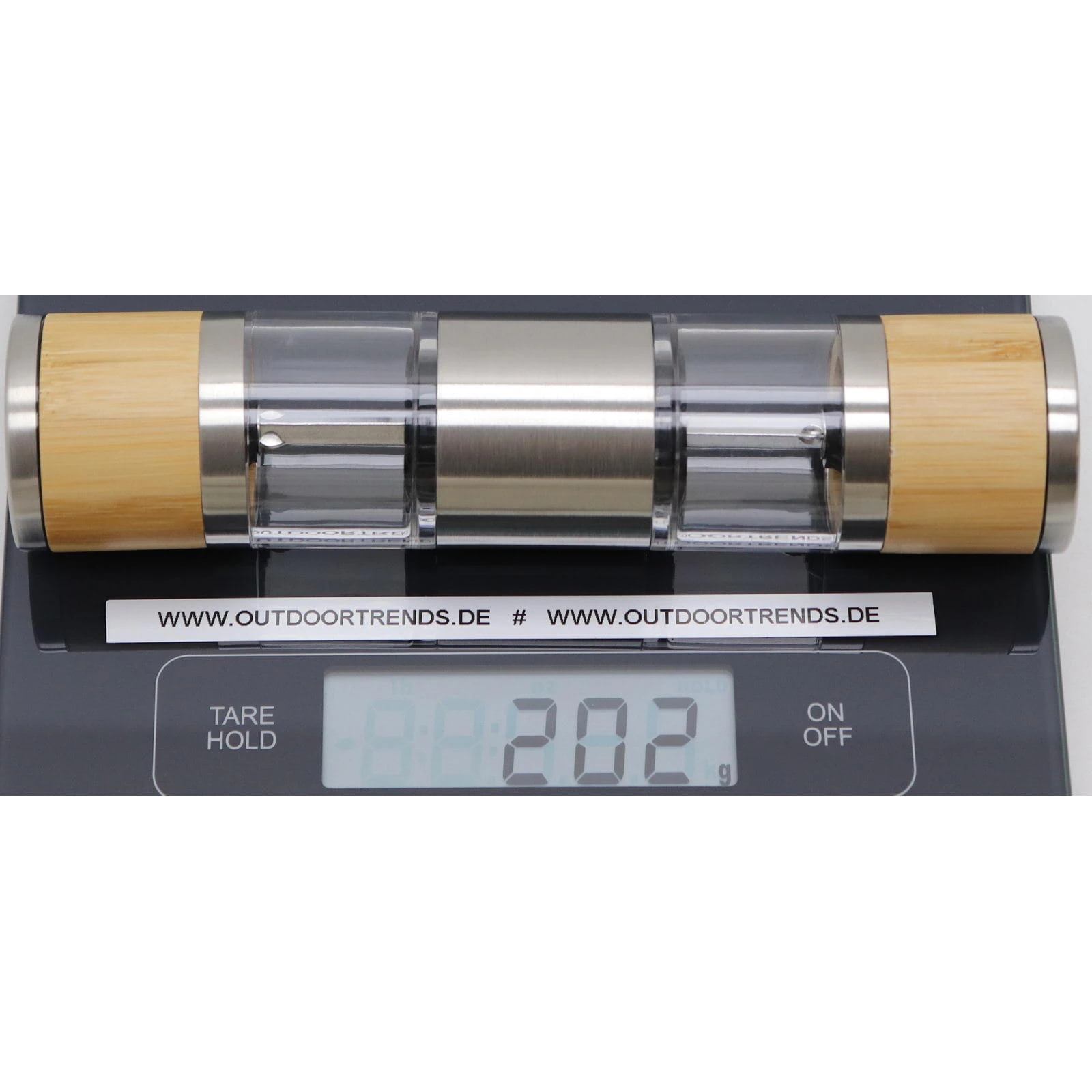 Origin Outdoors Bamboo - Salz- Und Pfeffermühle 6 Origin Outdoors Bamboo - Salz- Und Pfeffermühle – Bild 6