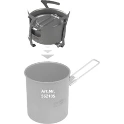 Origin Outdoors Combo - Titan Kocher -Camping-ausrüstung Verkaufsgeschäft origin outdoors combo titan kocher rl 562117 11