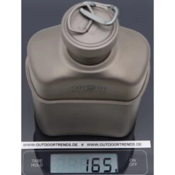 Origin Outdoors Feldflasche - Titan-Trinkflasche -Camping-ausrüstung Verkaufsgeschäft origin outdoors feldflasche titan trinkflasche rl 562111 3