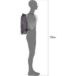 ORTLIEB Daypack Metrosphere 11 ORTLIEB Daypack Metrosphere -Camping-ausrüstung Verkaufsgeschäft ortlieb daypack metrosphere black embossed ol r4140 0