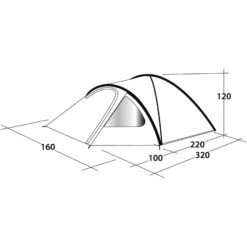 Outwell Cloud 2 - Zwei-Personen-Zelt 11 Outwell Cloud 2 - Zwei-Personen-Zelt -Camping-ausrüstung Verkaufsgeschäft outwell cloud 2 zwei personen zelt green grey rl 150174 0