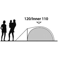 Outwell Cloud 2 - Zwei-Personen-Zelt 13 Outwell Cloud 2 - Zwei-Personen-Zelt -Camping-ausrüstung Verkaufsgeschäft outwell cloud 2 zwei personen zelt green grey rl 150174 2
