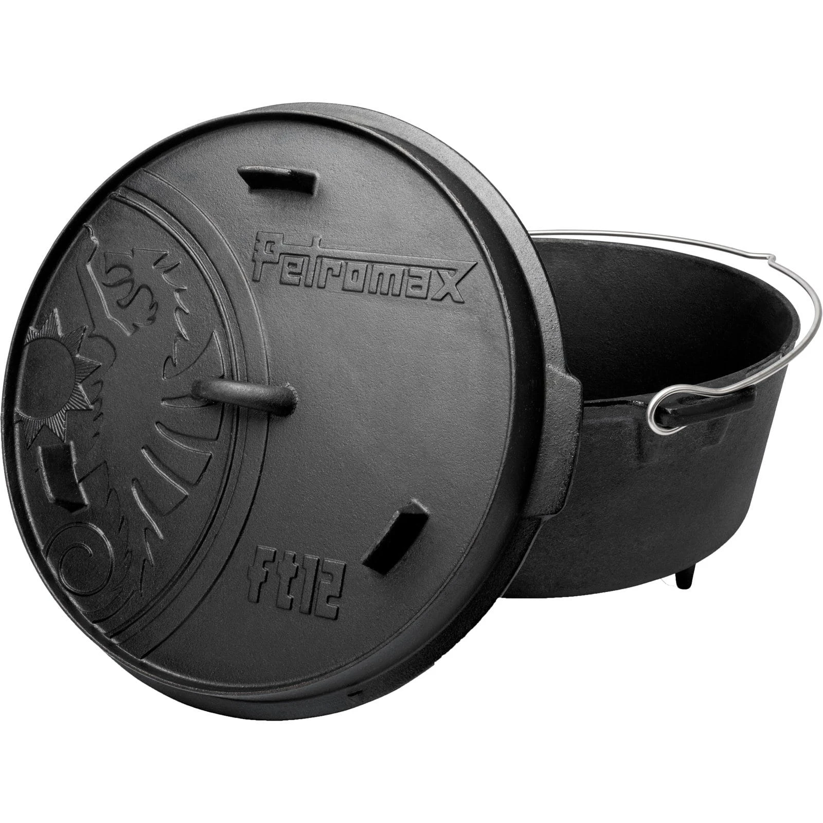 Petromax Feuertopf Ft12 Mit Füßen - Dutch Oven 1 Petromax Feuertopf Ft12 Mit Füßen - Dutch Oven