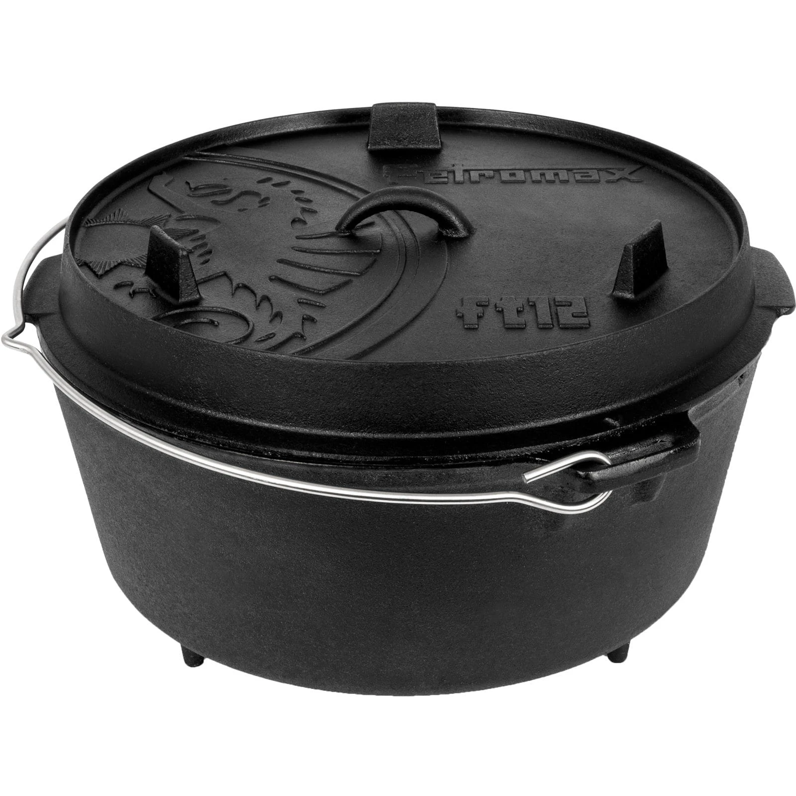 Petromax Feuertopf Ft12 Mit Füßen - Dutch Oven 2 Petromax Feuertopf Ft12 Mit Füßen - Dutch Oven – Bild 2