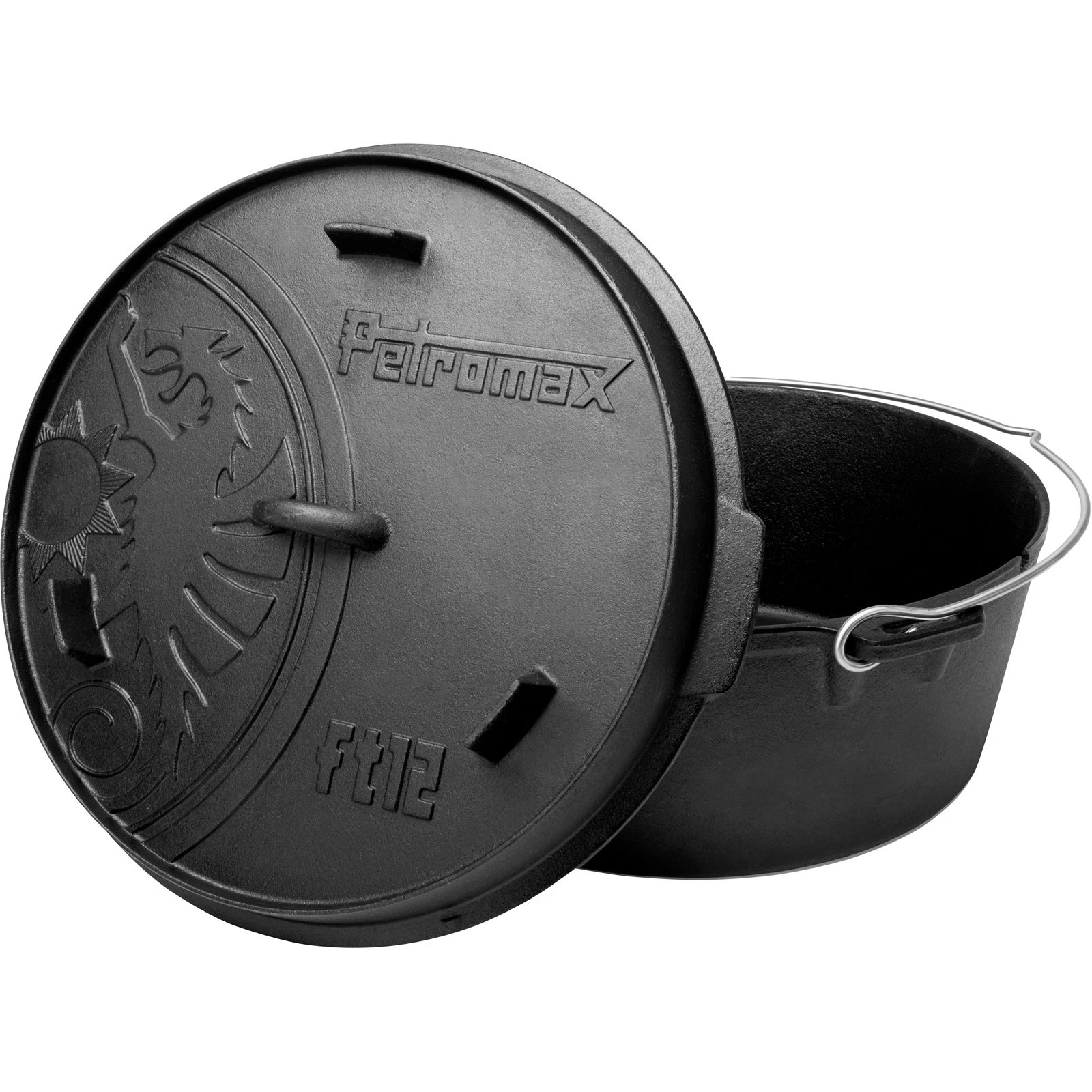 Petromax Feuertopf Ft12-t Ohne Füße - Dutch Oven 2 Petromax Feuertopf Ft12-t Ohne Füße - Dutch Oven – Bild 2