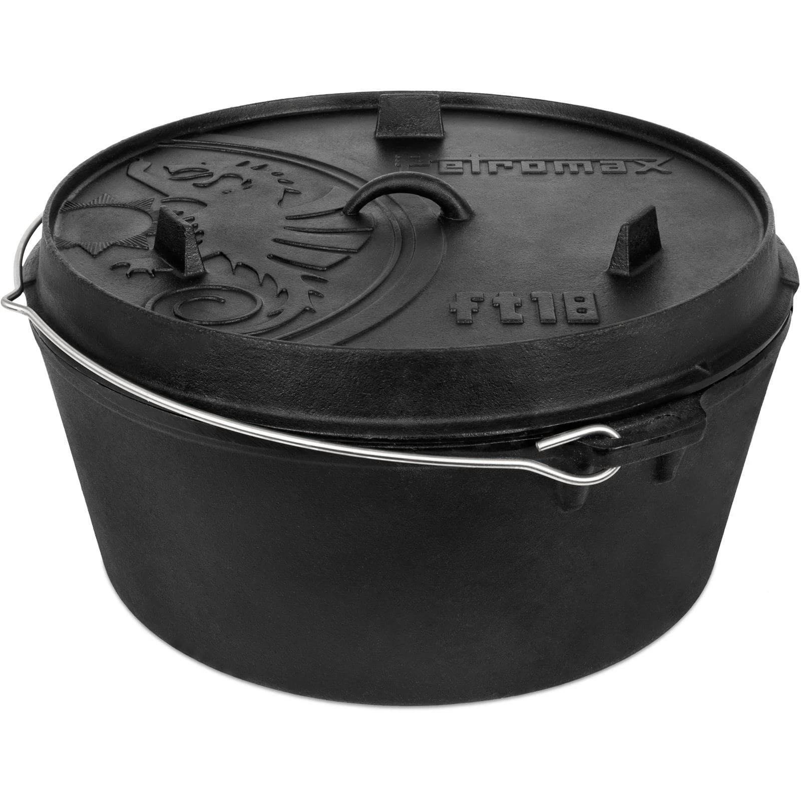 Petromax Feuertopf Ft18 Ohne Füße - Dutch Oven 1 Petromax Feuertopf Ft18 Ohne Füße - Dutch Oven