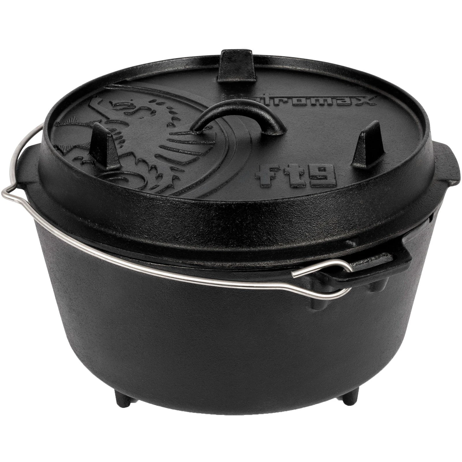 Petromax Feuertopf Ft9 Mit Füßen - Dutch Oven 2 Petromax Feuertopf Ft9 Mit Füßen - Dutch Oven – Bild 2