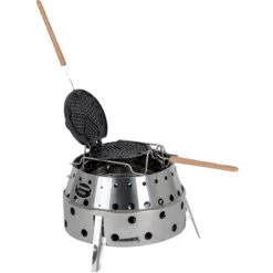 Petromax Wende-Waffeleisen -Camping-ausrüstung Verkaufsgeschäft petromax wende waffeleisen pef wf tx 3