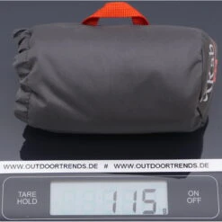 Rab Stratosphere Pillow - Kopfkissen -Camping-ausrüstung Verkaufsgeschäft rab stratosphere pillow kopfkissen qmb 01 grh one 0