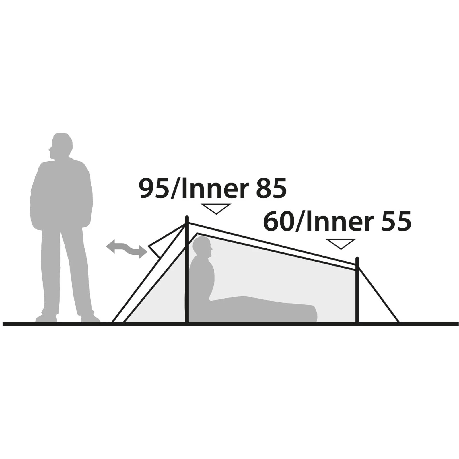 Robens Arrow Head - 1 Personen Zelt 5 Robens Arrow Head - 1 Personen Zelt – Bild 5
