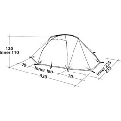 Robens Lodge 3 - Drei-Personen-Kuppelzelt -Camping-ausrüstung Verkaufsgeschäft robens lodge 3 drei personen kuppelzelt green rl 152008 2