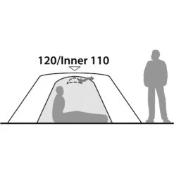 Robens Lodge 3 - Drei-Personen-Kuppelzelt -Camping-ausrüstung Verkaufsgeschäft robens lodge 3 drei personen kuppelzelt green rl 152008 4