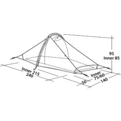 Robens Starlight 1 - Zelt 7 Robens Starlight 1 - Zelt -Camping-ausrüstung Verkaufsgeschäft robens starlight 1 zelt green rl 152087 2