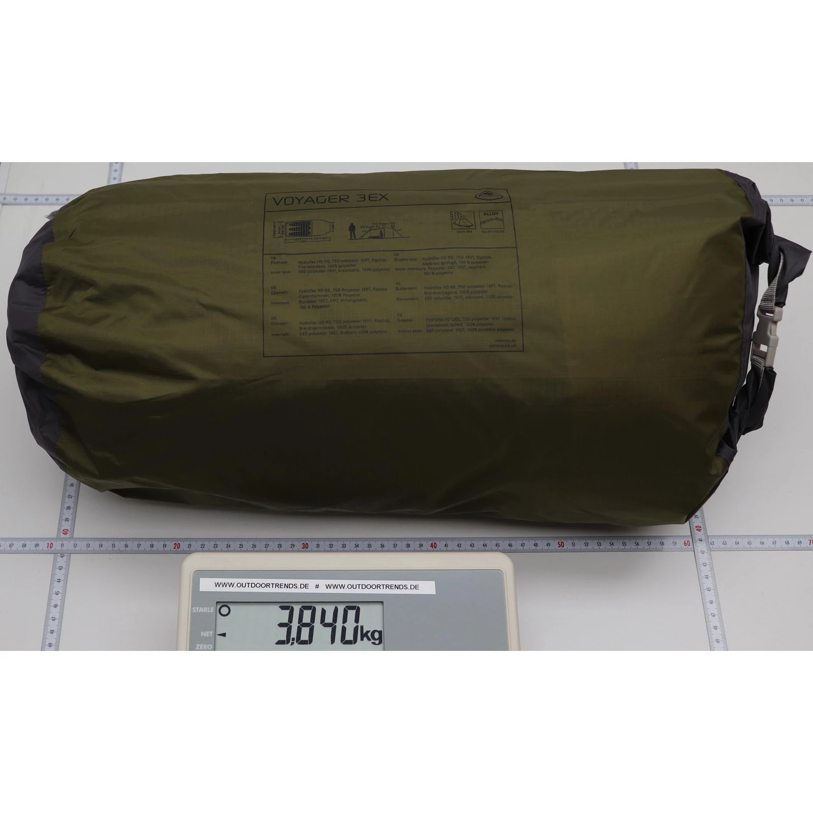 Robens Voyager 3EX - Drei-Personen-Tunnelzelt 7 Robens Voyager 3EX - Drei-Personen-Tunnelzelt – Bild 7