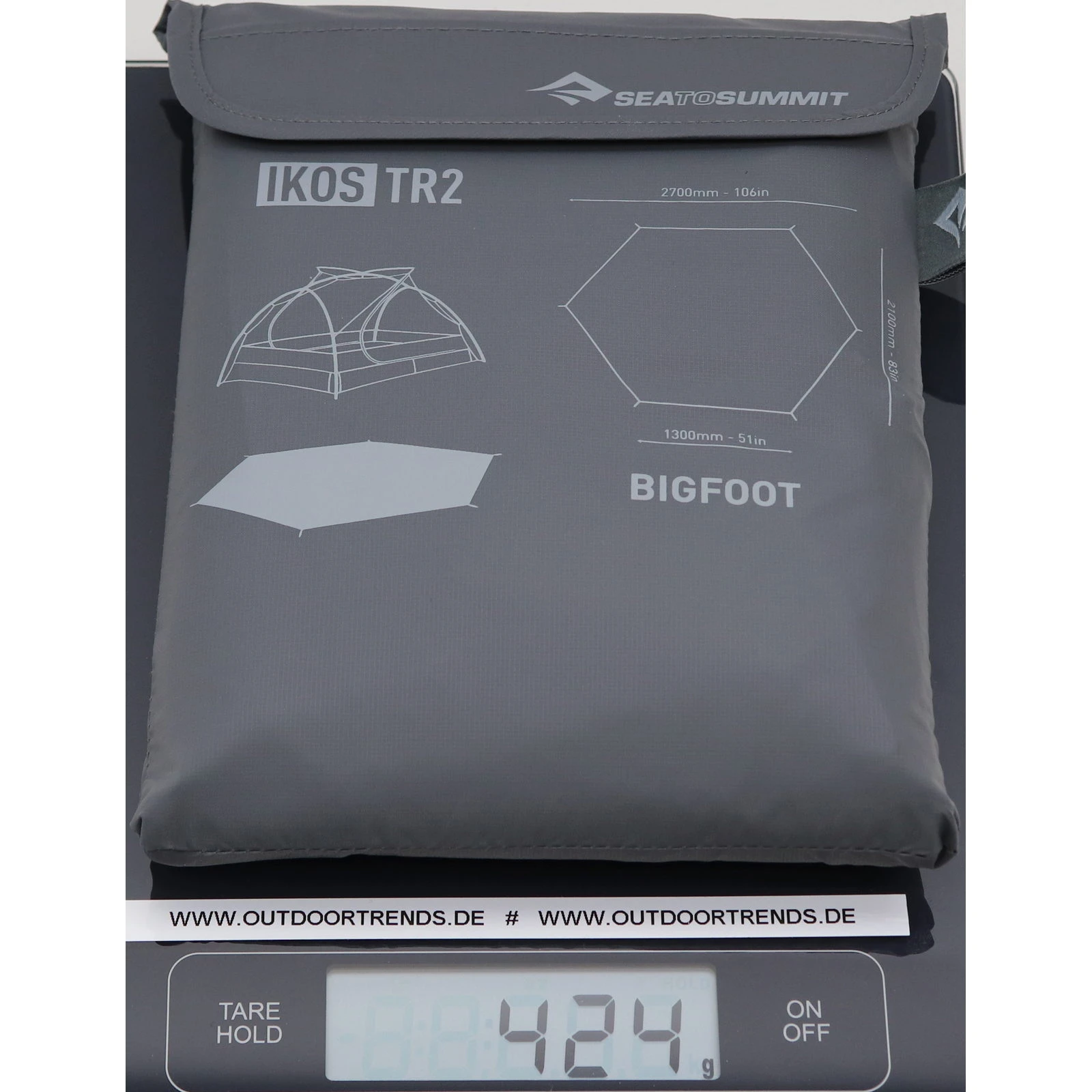 Sea To Summit Bigfoot Footprint Ikos TR2 - Zeltunterlage 2 Sea To Summit Bigfoot Footprint Ikos TR2 - Zeltunterlage – Bild 2