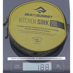 Sea To Summit Kitchen Sink - 20 Liter Waschschüssel -Camping-ausrüstung Verkaufsgeschäft sea to summit kitchen sink 20 liter waschschuessel sts asink20 3