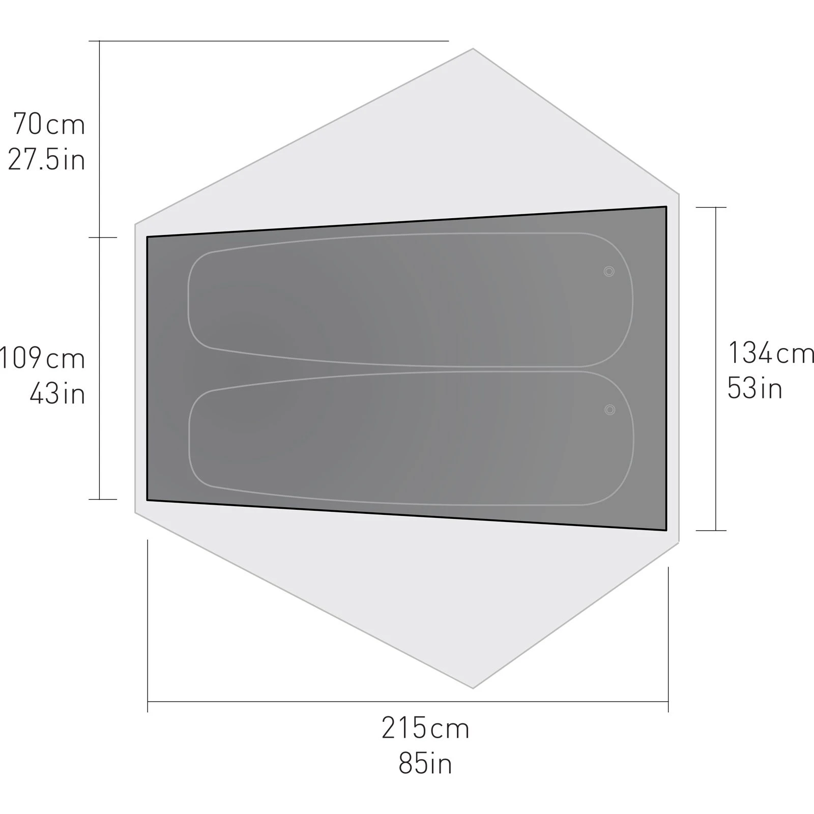 Sea To Summit Telos TR2 Plus - 2 Personen Zelt 3 Sea To Summit Telos TR2 Plus - 2 Personen Zelt – Bild 3