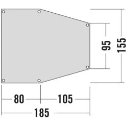 Tatonka Apsidenunterlage 2 - Zeltunterlage