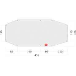 Tatonka Floor Sheet PE Alaska 3 - Zeltunterlage