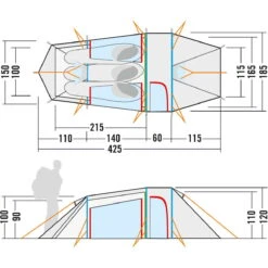 Tatonka Grönland 3 Vent - Tunnelzelt 6 Tatonka Grönland 3 Vent - Tunnelzelt -Camping-ausrüstung Verkaufsgeschäft tatonka groenland 3 vent tunnelzelt 2428 208 7