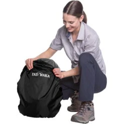 Tatonka Rain Cover - Rucksack-Regenhülle -Camping-ausrüstung Verkaufsgeschäft tatonka rain cover rucksack regenhuelle black tat 3114 040 17