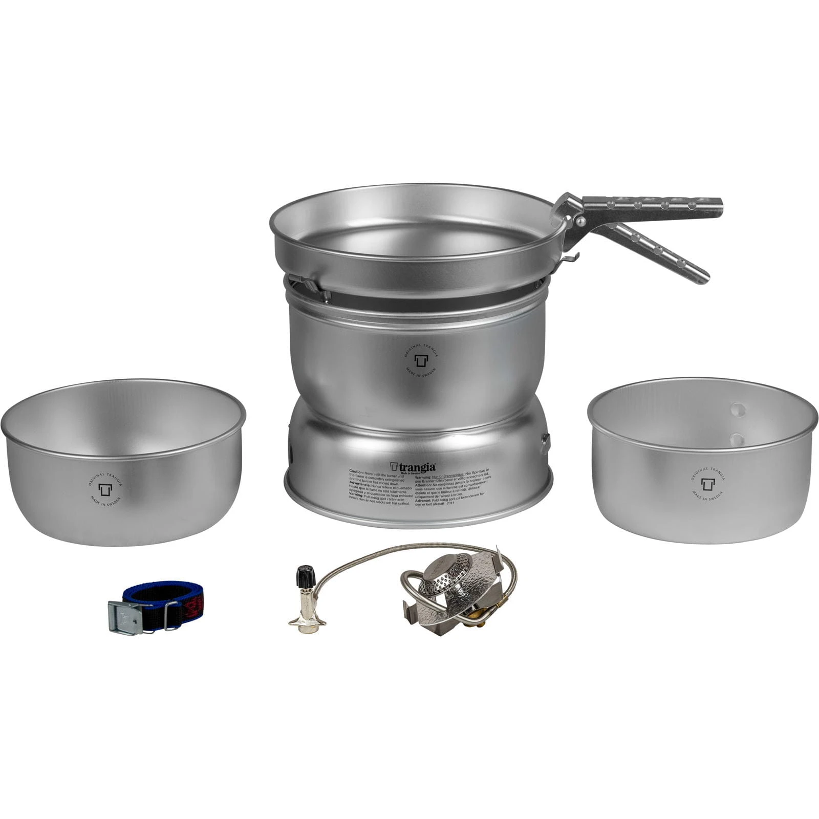 Trangia Sturmkocher Set Groß 25-1 UL Gas - Ohne Wasserkessel 1 Trangia Sturmkocher Set Groß 25-1 UL Gas - Ohne Wasserkessel