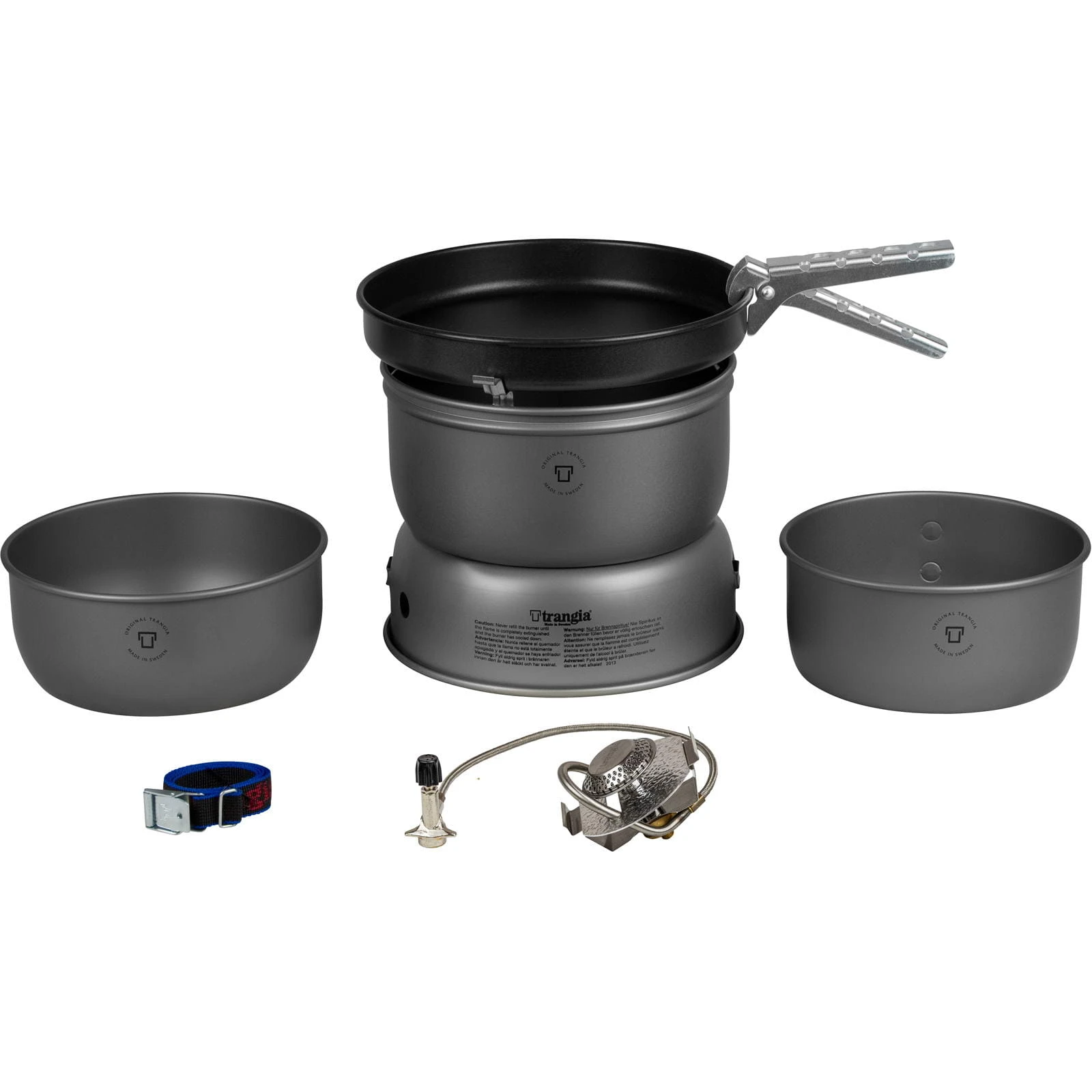 Trangia Sturmkocher Set Groß 25-3 HA Gas - Ohne Wasserkessel 1 Trangia Sturmkocher Set Groß 25-3 HA Gas - Ohne Wasserkessel