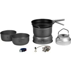 Trangia Sturmkocher Set Groß 25-4 HA Gas - Mit Wasserkessel
