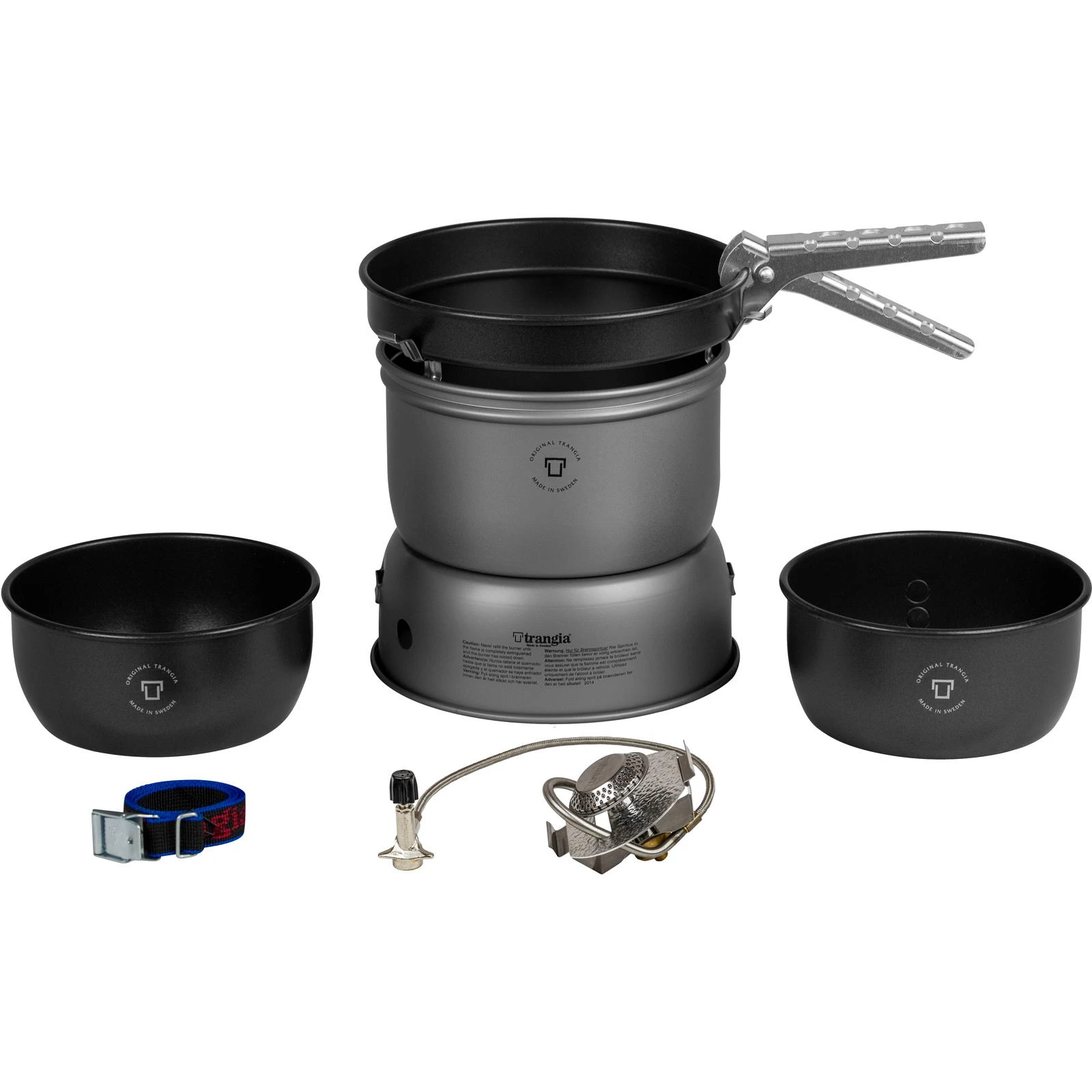 Trangia Sturmkocher Set Klein 27-5 HA Gas - Ohne Wasserkessel 1 Trangia Sturmkocher Set Klein 27-5 HA Gas - Ohne Wasserkessel