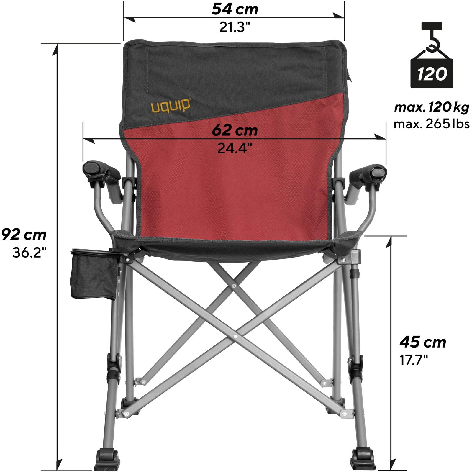 UQUIP Roxy - Faltstuhl 2 UQUIP Roxy - Faltstuhl – Bild 2