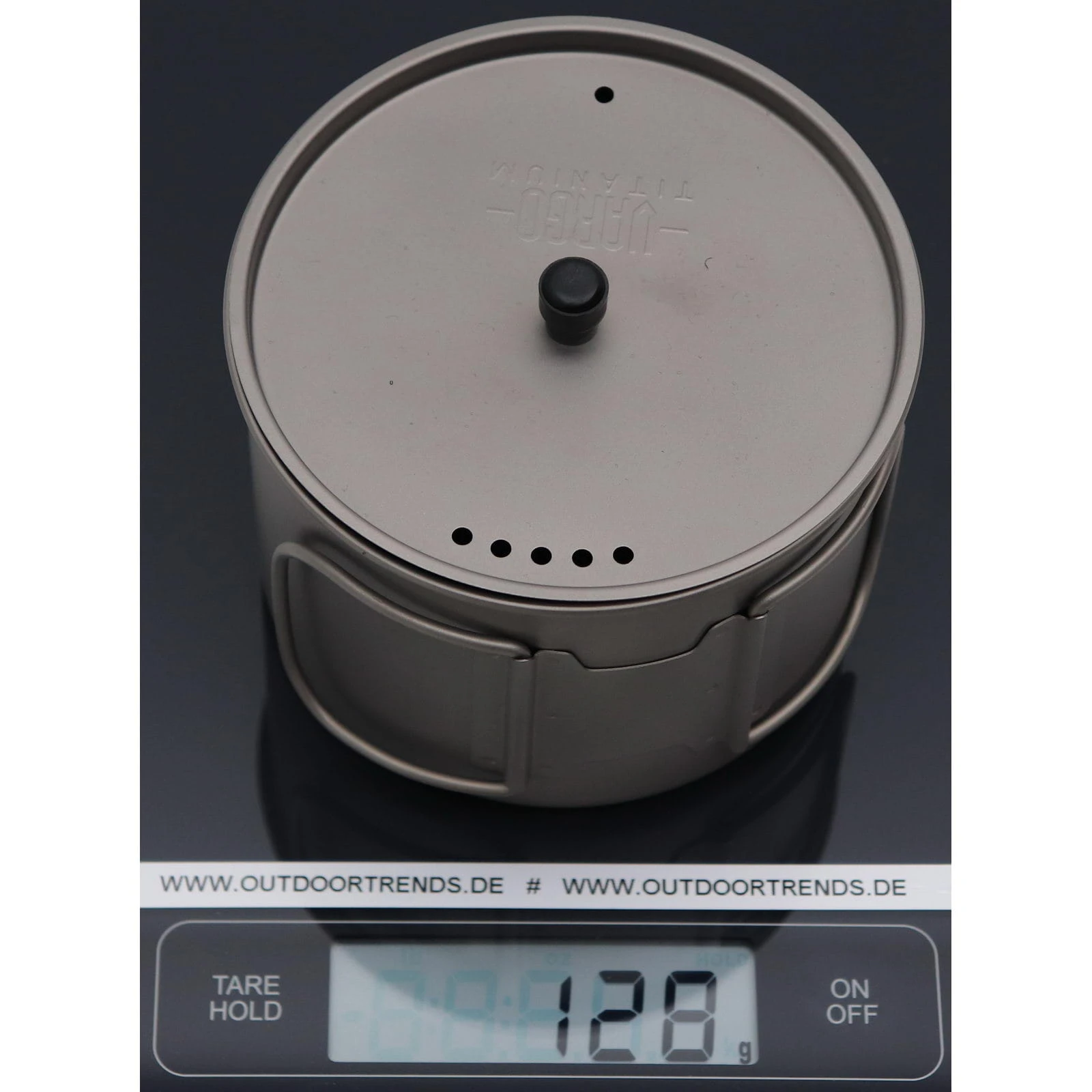 VARGO Ti-Lite Mug 0,9L - Titan Becher 3 VARGO Ti-Lite Mug 0,9L - Titan Becher – Bild 3