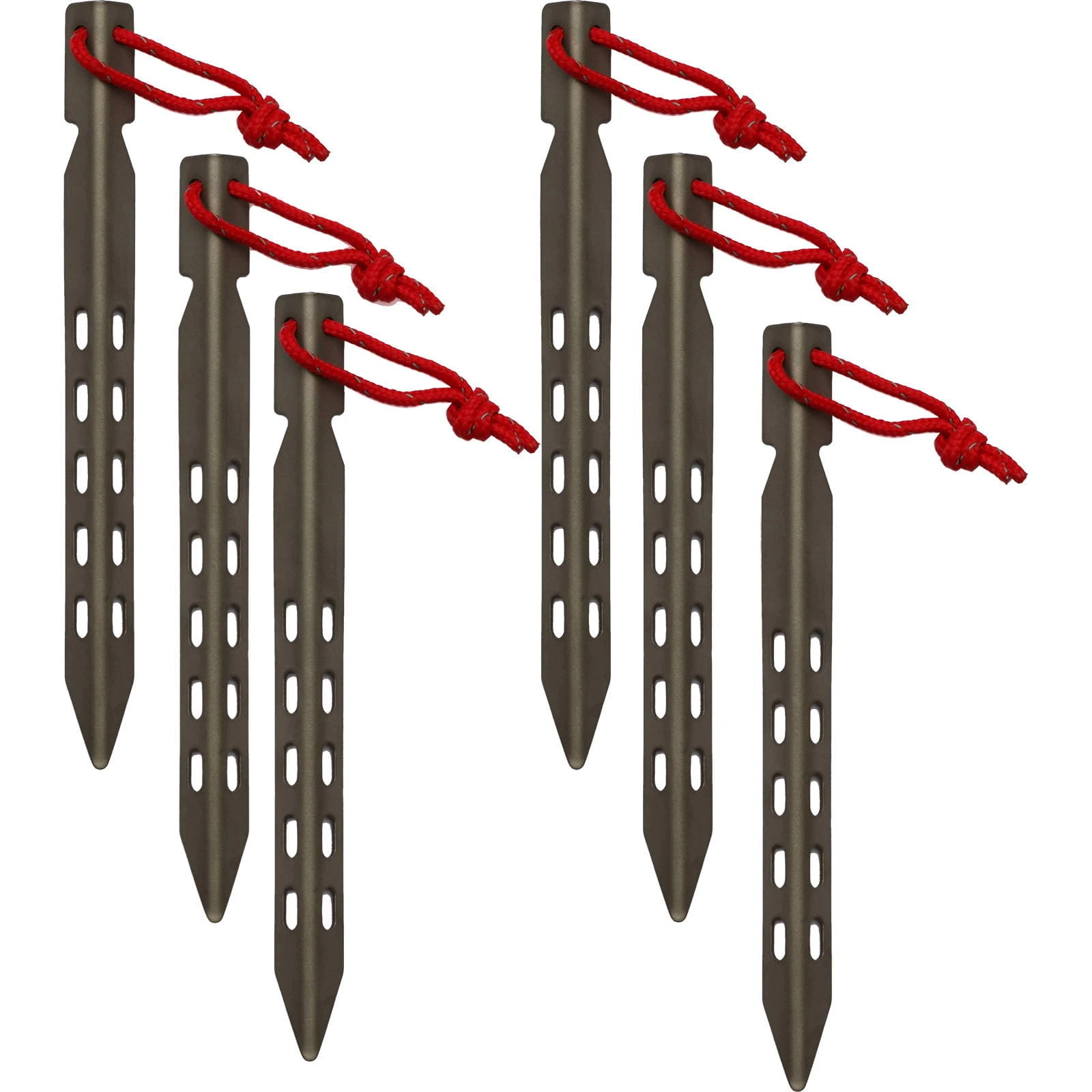 VARGO Titanium Ascent Tent Stake - Titanium Heringe 1 VARGO Titanium Ascent Tent Stake - Titanium Heringe