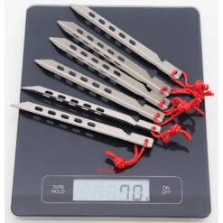 Camping-ausrüstung Verkaufsgeschäft -Camping-ausrüstung Verkaufsgeschäft vargo titanium ascent tent stake heringe rl 050037 1