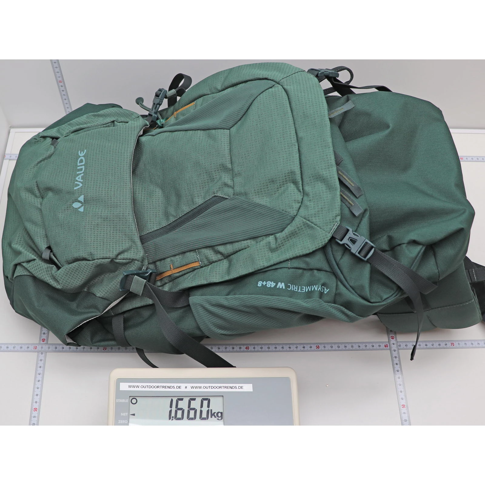 VAUDE Women's Asymmetric 48+8 - Trekkingrucksack 6 VAUDE Women's Asymmetric 48+8 - Trekkingrucksack – Bild 6